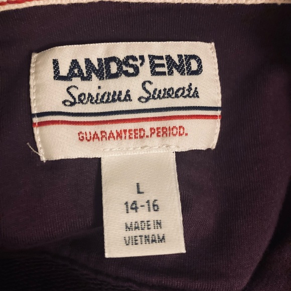 Land’s End Serious Sweats Turtleneck Sweater - Picture 6 of 6